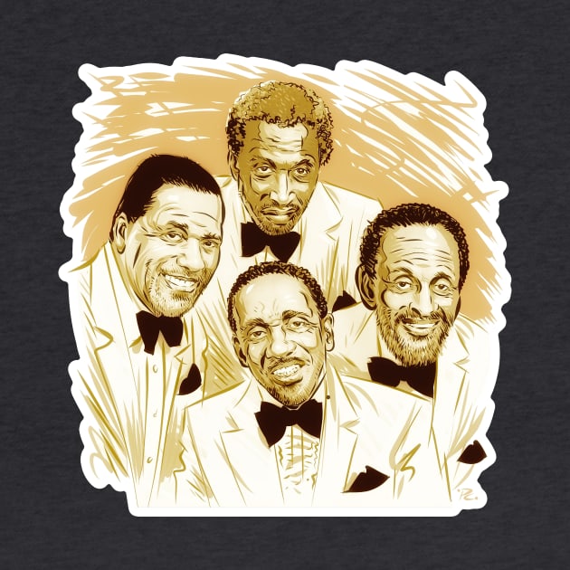 Modern Jazz Quartet - An illustration by Paul Cemmick by PLAYDIGITAL2020